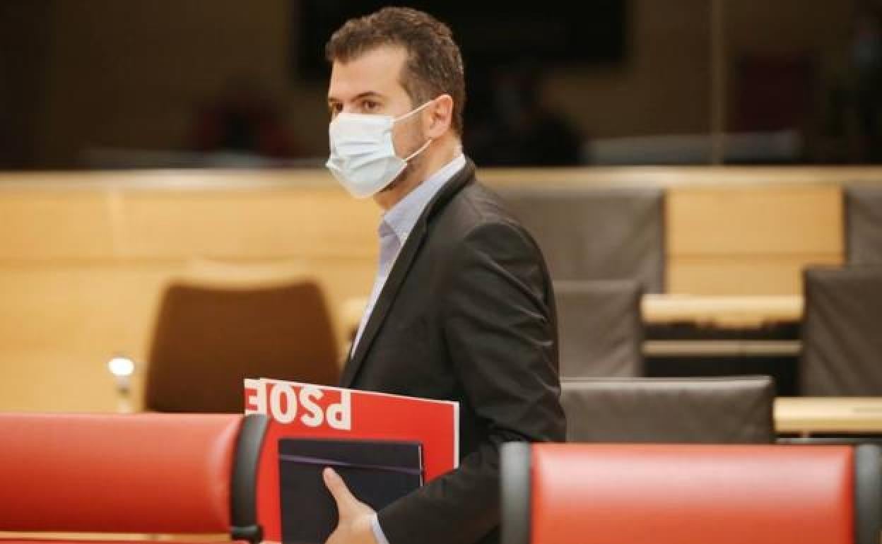 Luis Tudanca, secretario general de PSOE en Castilla y León, en una imagen de archivo.