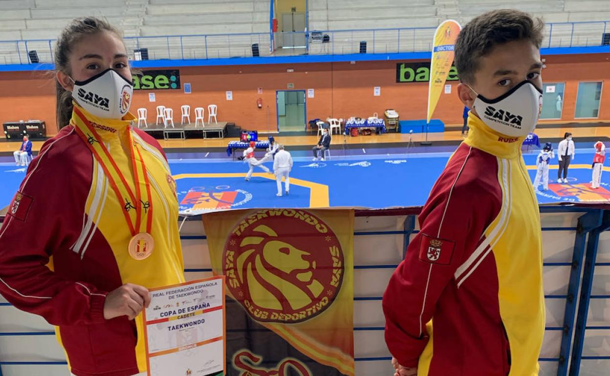 Yessenia Salgado, bronce en la Copa de España cadete de taekwondo