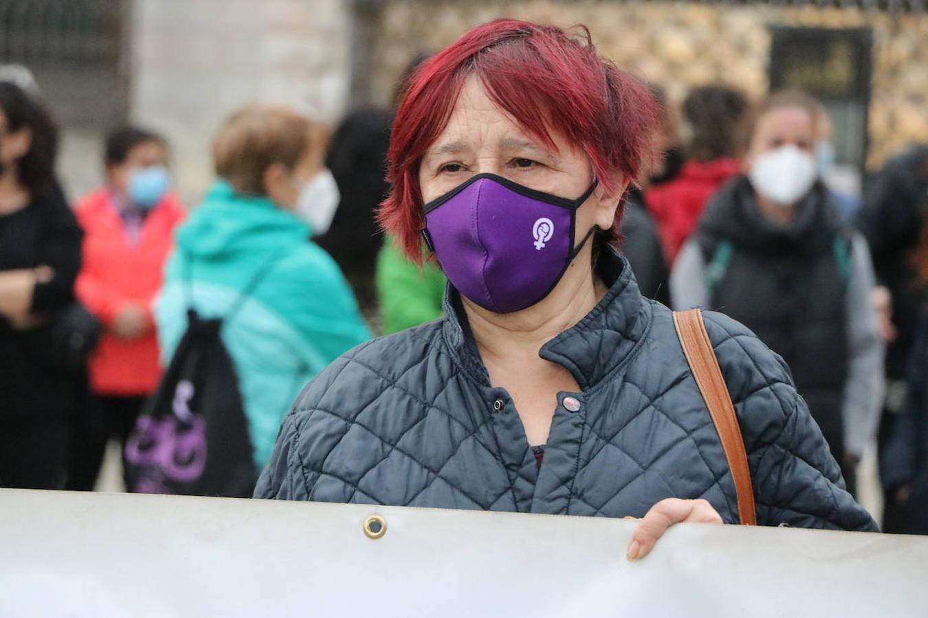 Concentración de 'Los Lunes sin Sol' en repulsa del último crimen machista.