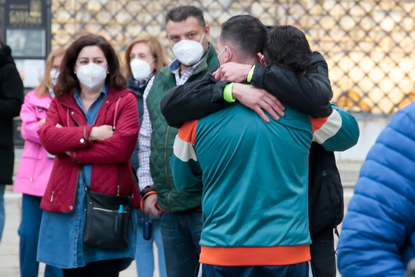 Concentración de 'Los Lunes sin Sol' en repulsa del último crimen machista.