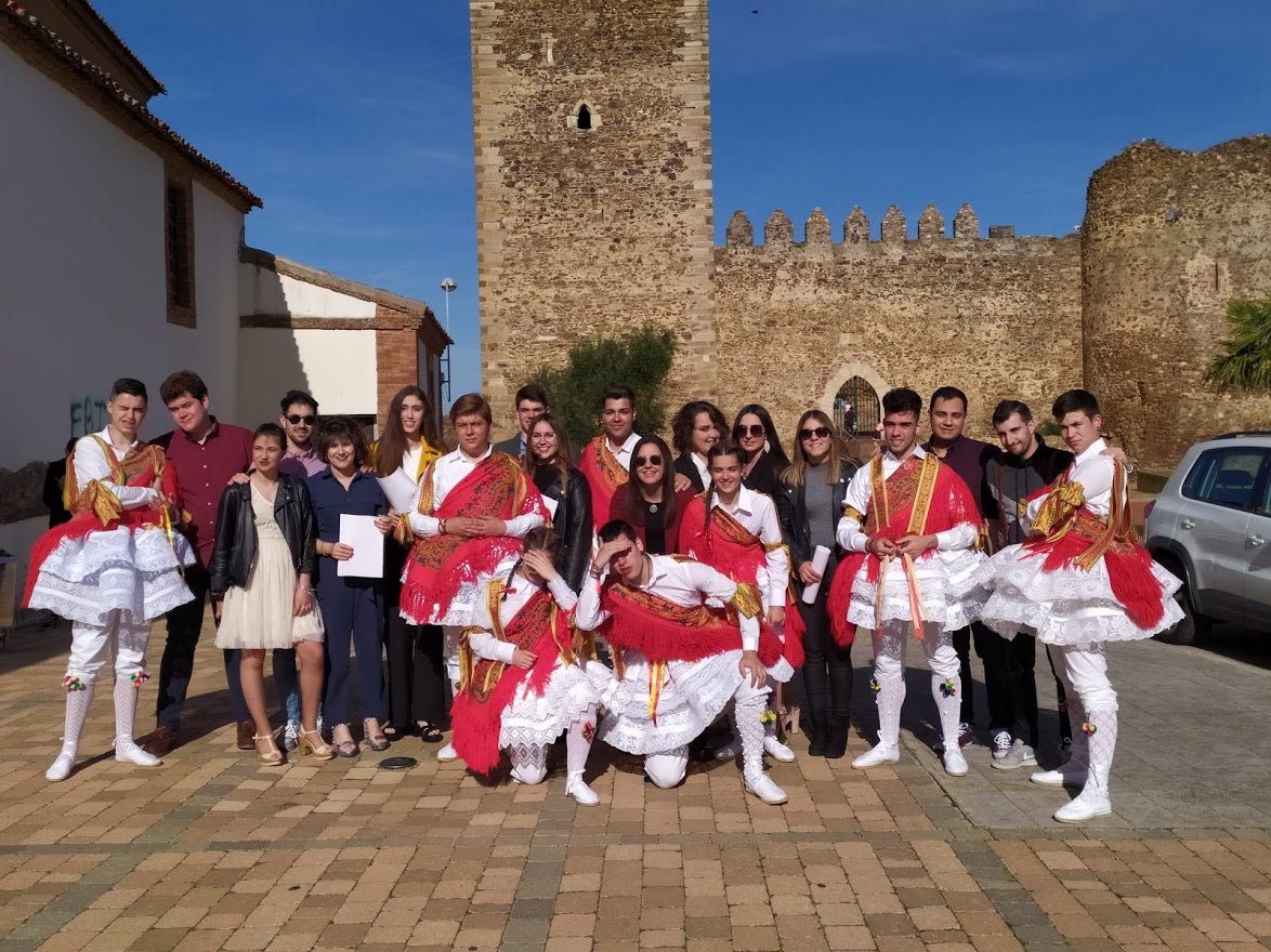 Celebración de la fiesta de Voto en Laguna de Negrillos en 2019