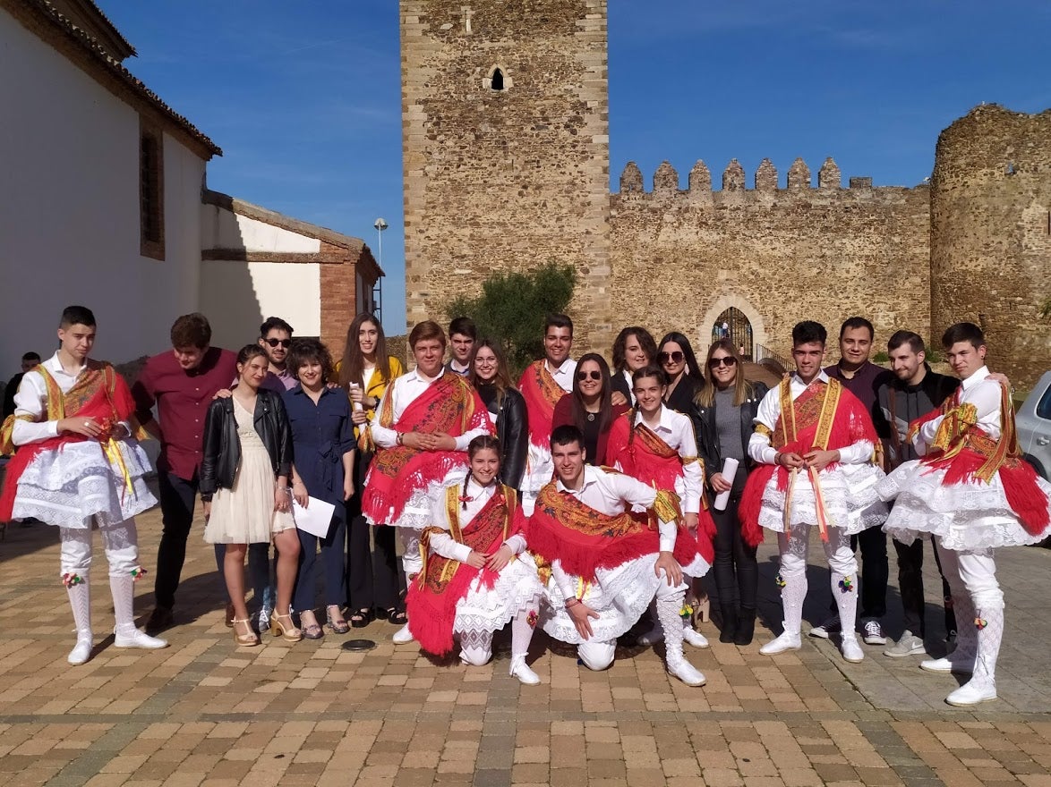 Celebración de la fiesta de Voto en Laguna de Negrillos en 2019