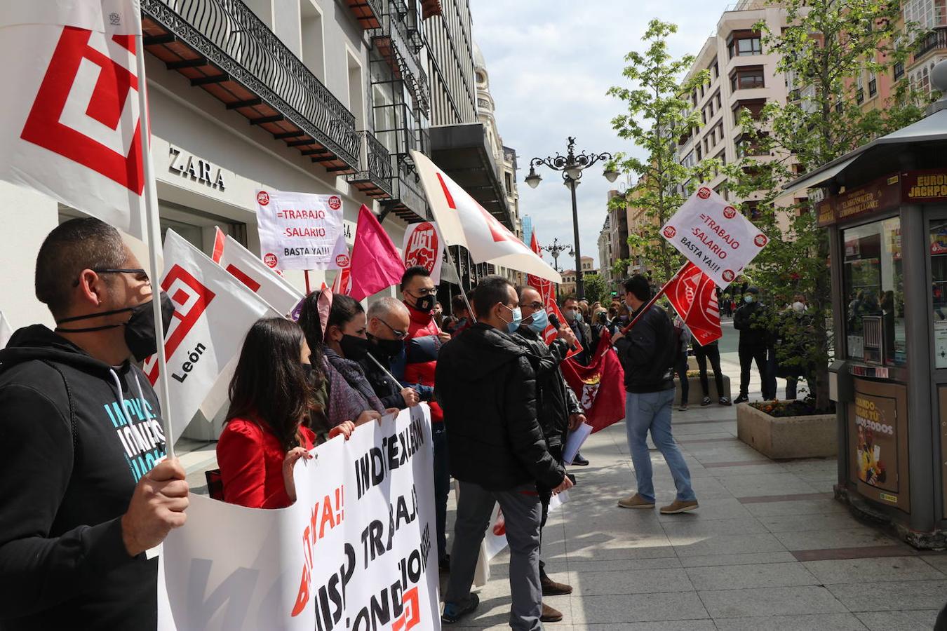 Los sindicatos mayoritarios denuncian que hasta diez centros logísticos de Inditex cobran más que el de León.