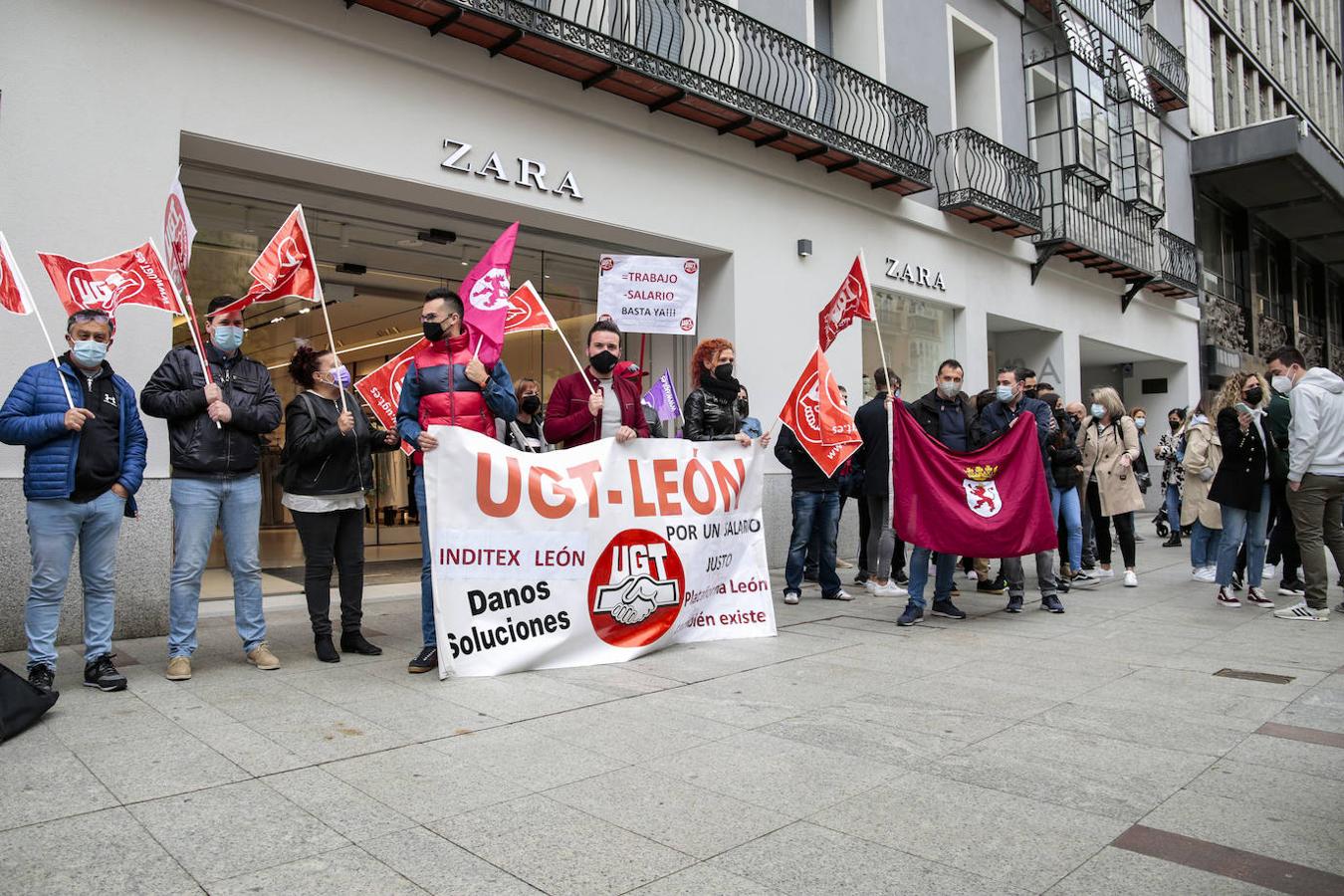 Los sindicatos mayoritarios denuncian que hasta diez centros logísticos de Inditex cobran más que el de León.