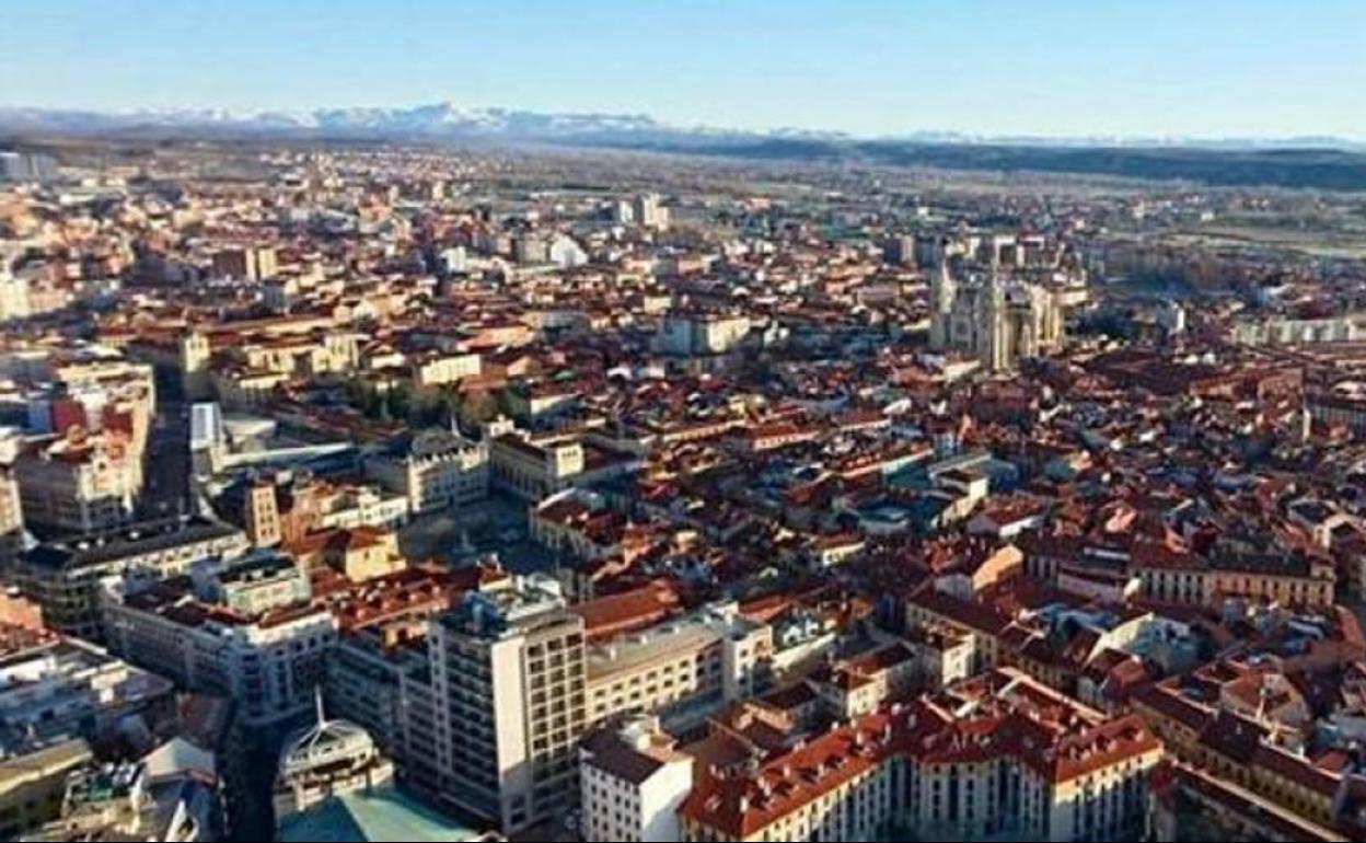 Vista panorámica de León.