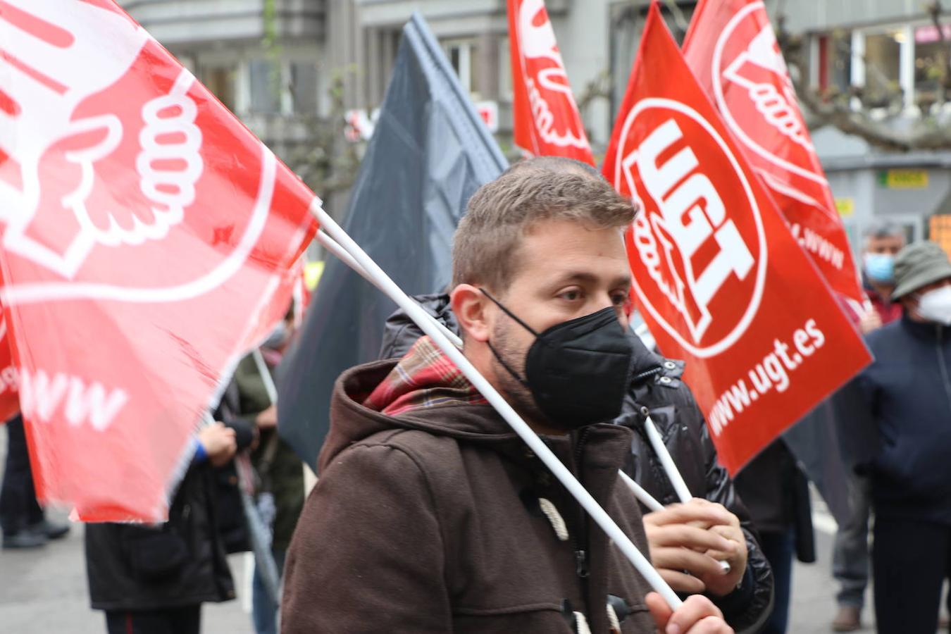 Los sindicatos mayoritarios reclaman mayor seguridad en los trabajos y denuncian que 12 leoneses perdieron la vida en su entorno laboral en 2020