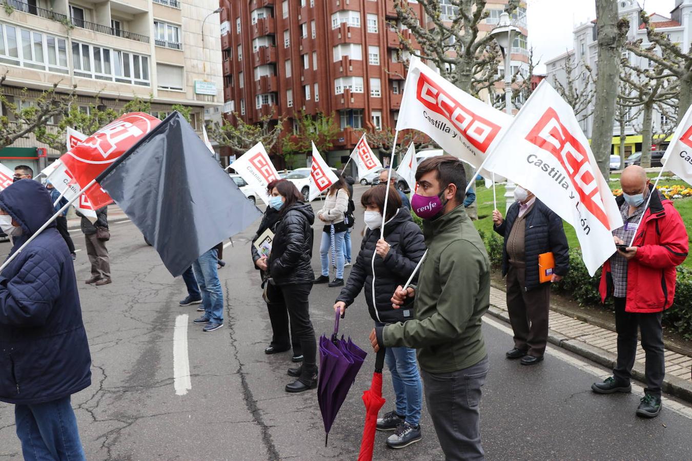 Los sindicatos mayoritarios reclaman mayor seguridad en los trabajos y denuncian que 12 leoneses perdieron la vida en su entorno laboral en 2020