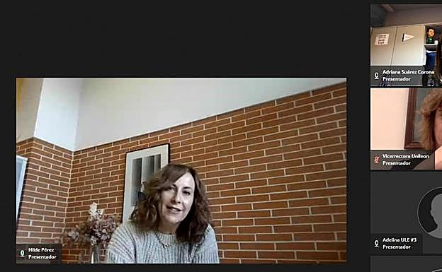 Seis investigadoras de la ULE explicaron su labor a estudiantes Stem en un encuentro online