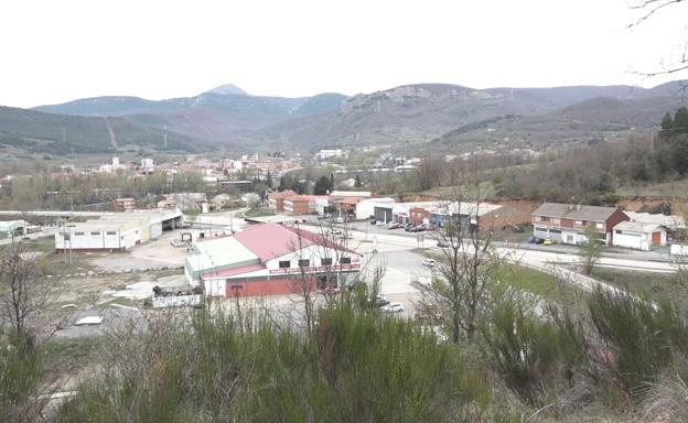 Vista aérea del Polígono Industrial de 'El Rabizo', en La Robla.