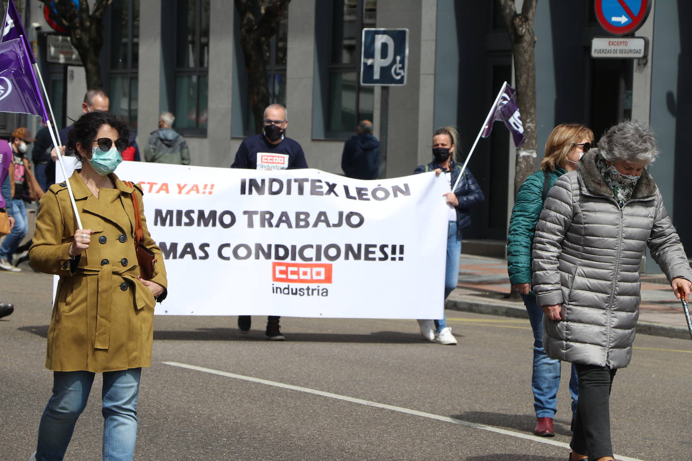 Movilizaciones del Primero de Mayo, Día Internacional del Trabajo, en León.