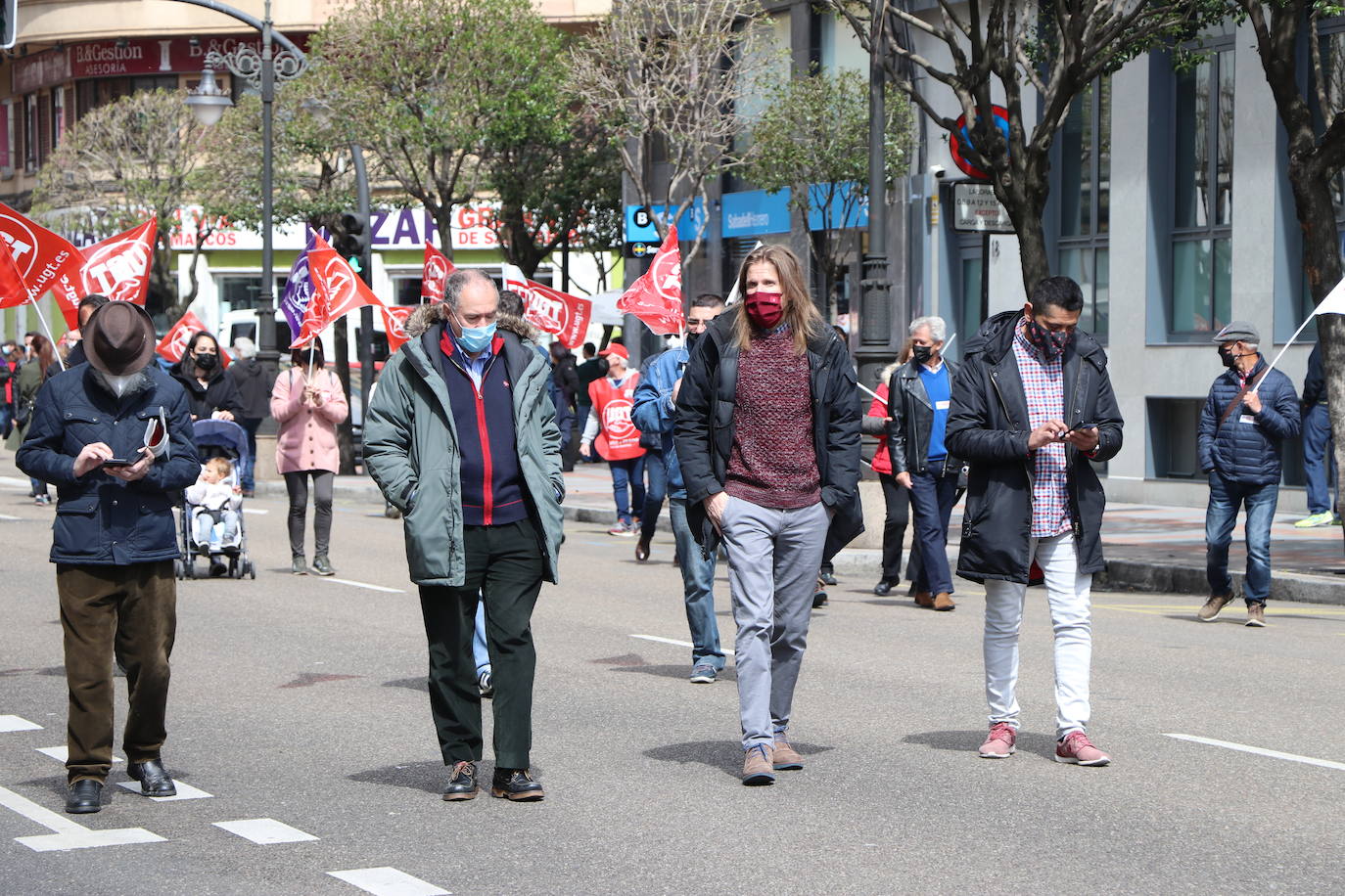 Movilizaciones del Primero de Mayo, Día Internacional del Trabajo, en León.