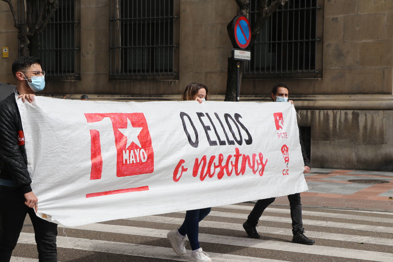 Movilizaciones del Primero de Mayo, Día Internacional del Trabajo, en León.