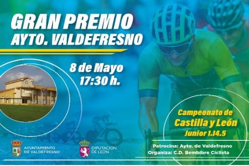 Cartel del Campeonato en Valdefresno.