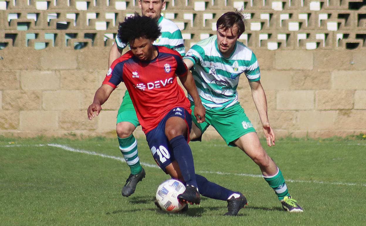 Lance de un partido de La Virgen.