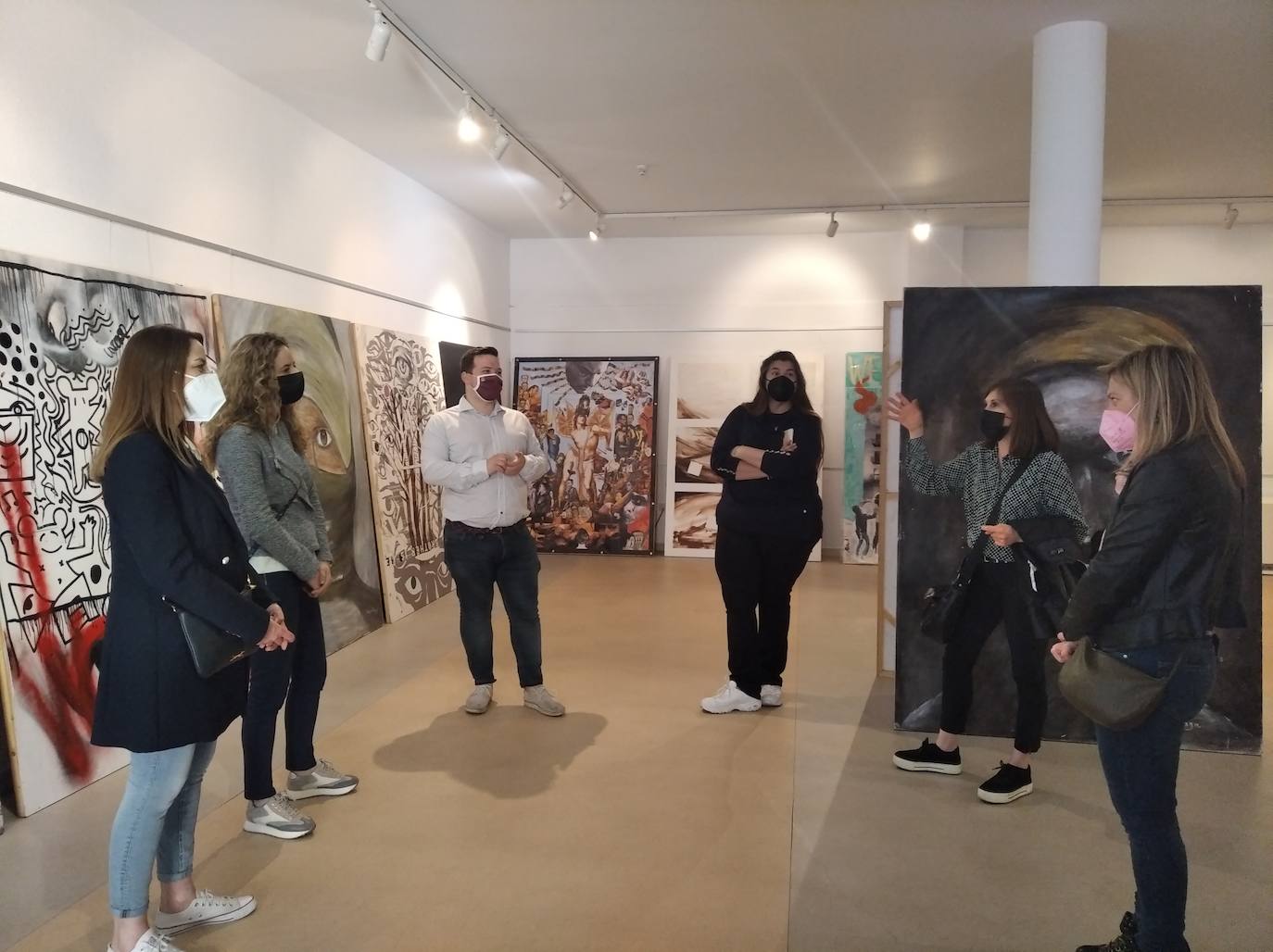 Exposición 'Recicl.arte' en San Andrés del Rabanedo.