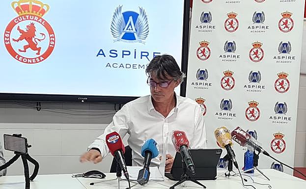 Rueda de prensa de Ricar Pozo en el Reino de León.