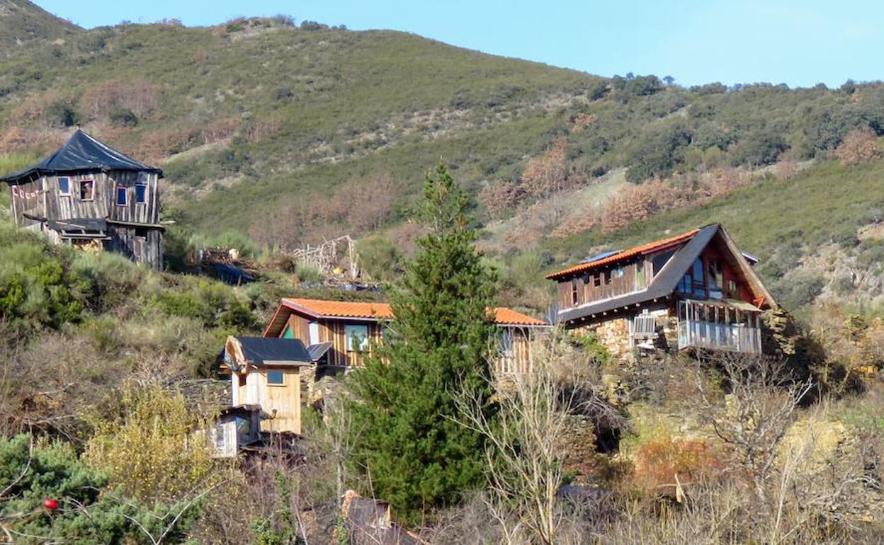 La ecoaldea de Matavenero.