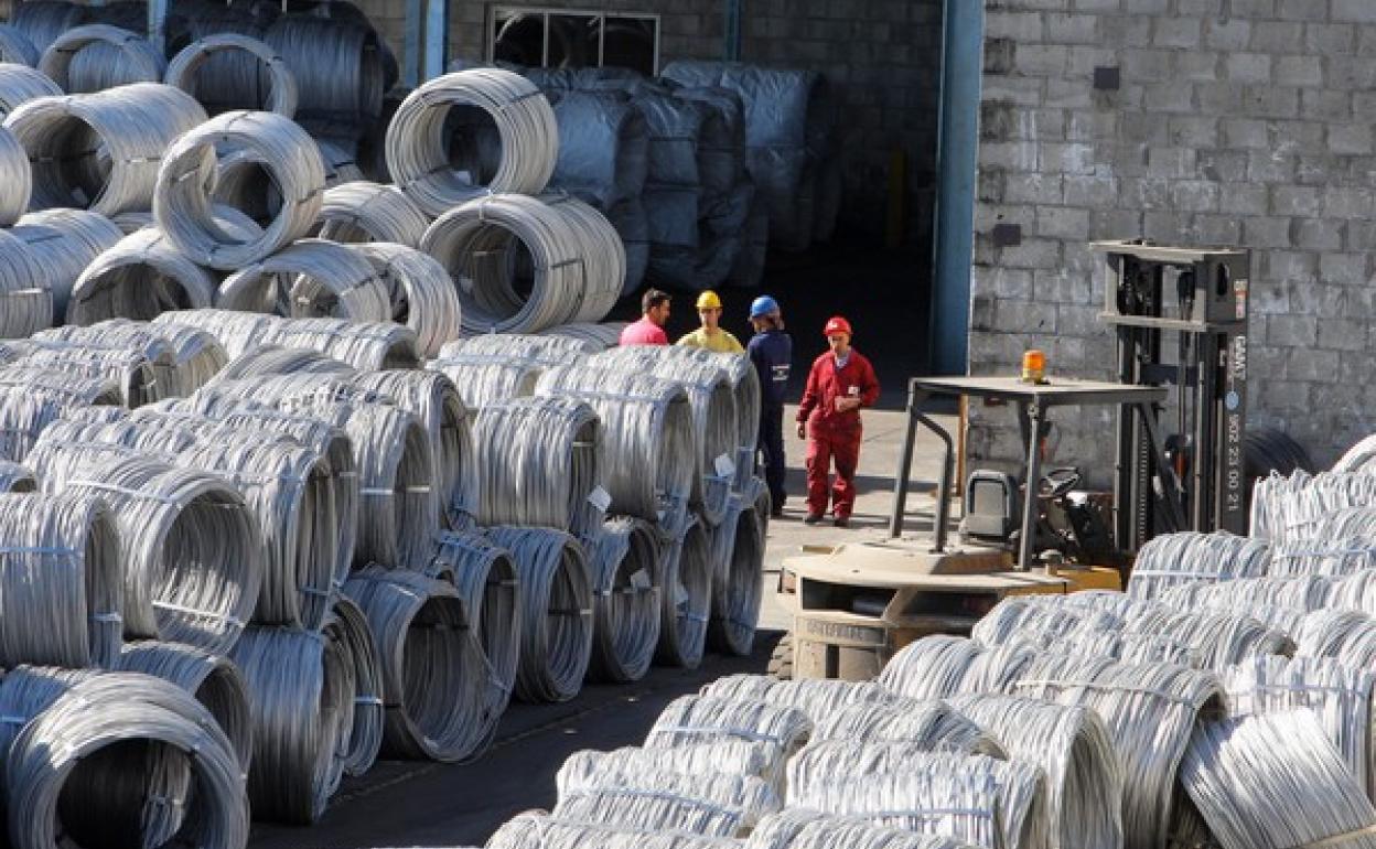 Factoría de Aceros Roldán en Santo Tomás de las Ollas.
