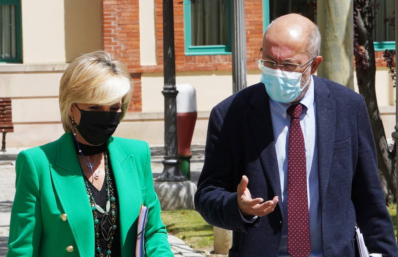 Verónica Casado y Francisco Igea.