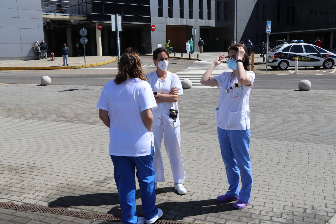 Los técnicos de enfemería leoneses reclaman que se les considere como parte del colectivo de enfermería.