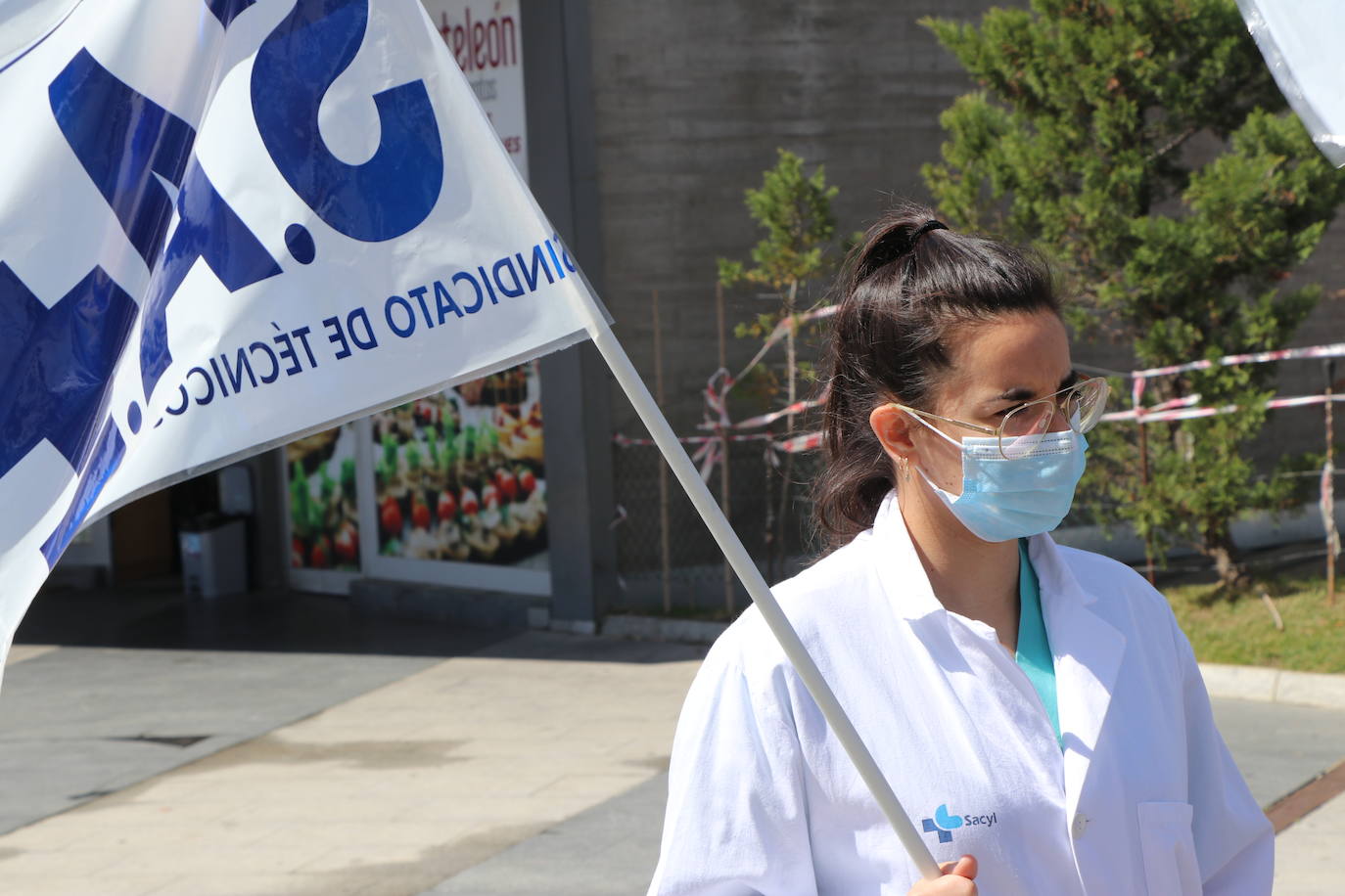 Los técnicos de enfemería leoneses reclaman que se les considere como parte del colectivo de enfermería.