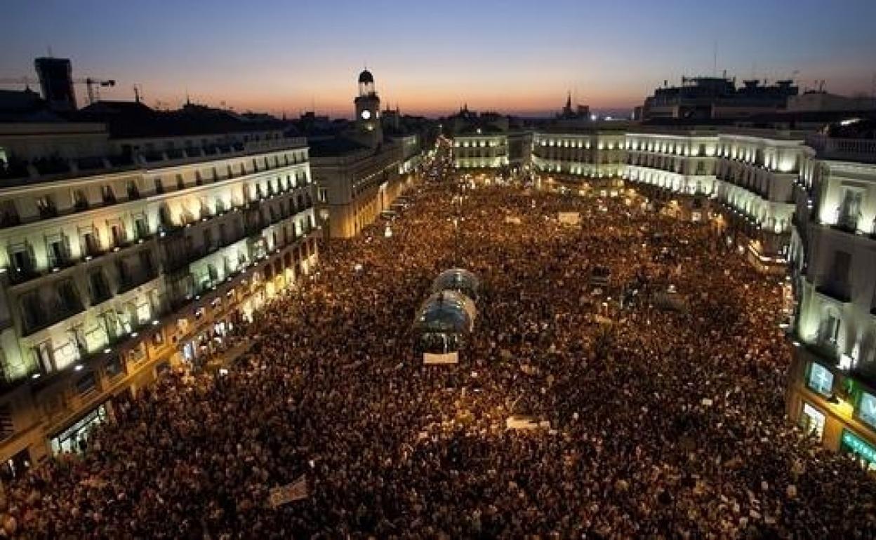 Una imagen del 15-M