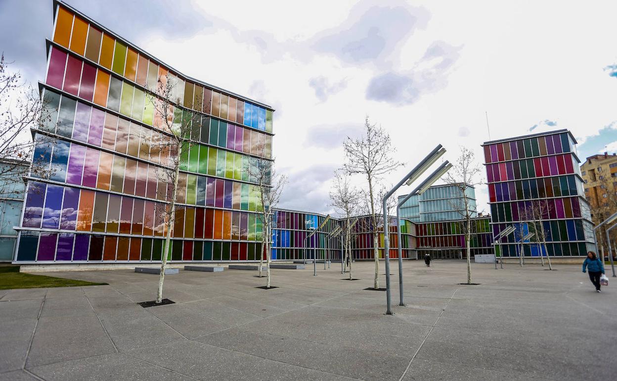 Fachada principal del Musac. 