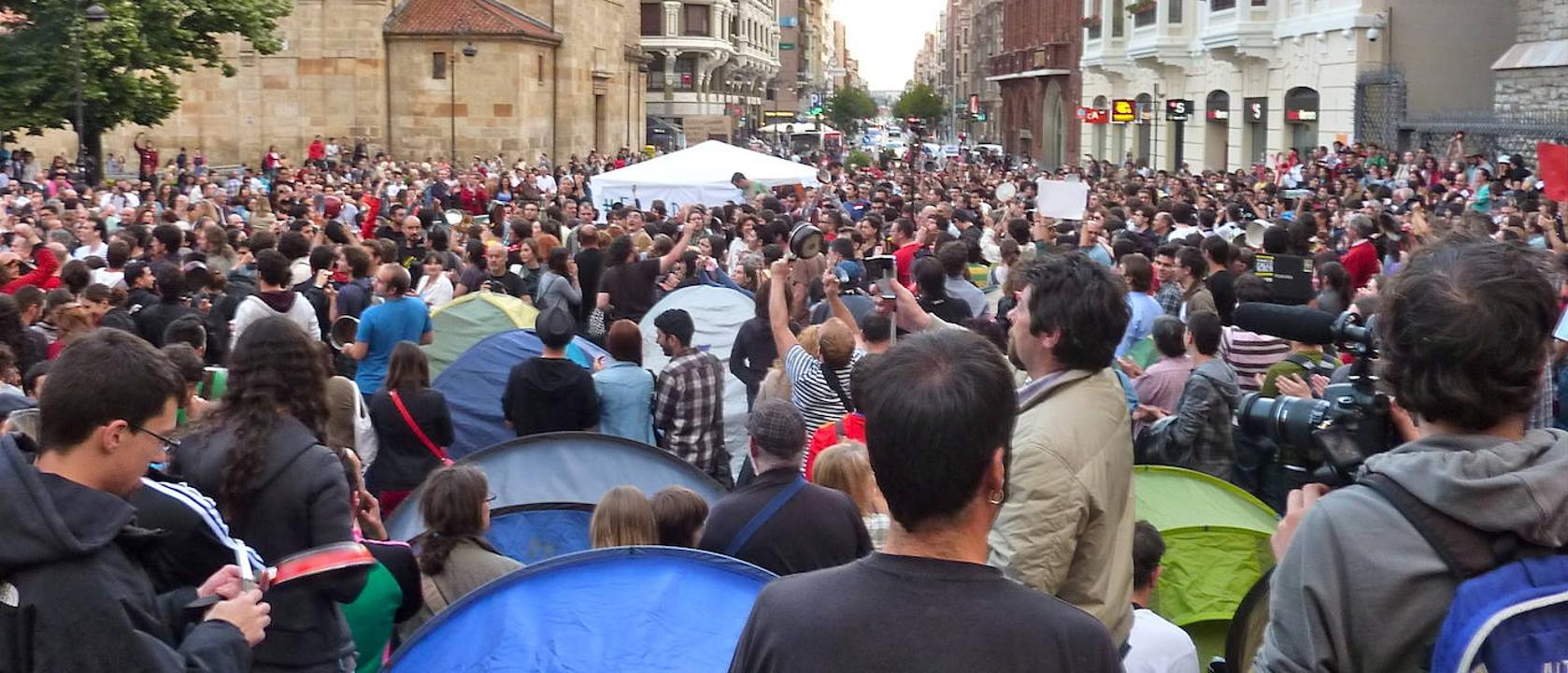 15-M en León: El inicio del cambio