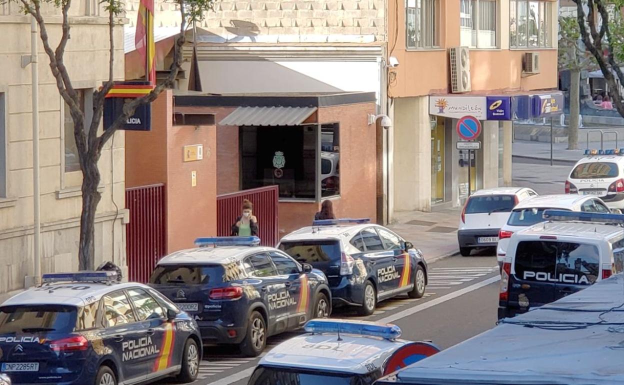 Imagen de la Comisaría de Policía de León. 