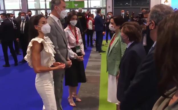 La reina Letizia en la inauguración de Fitur.