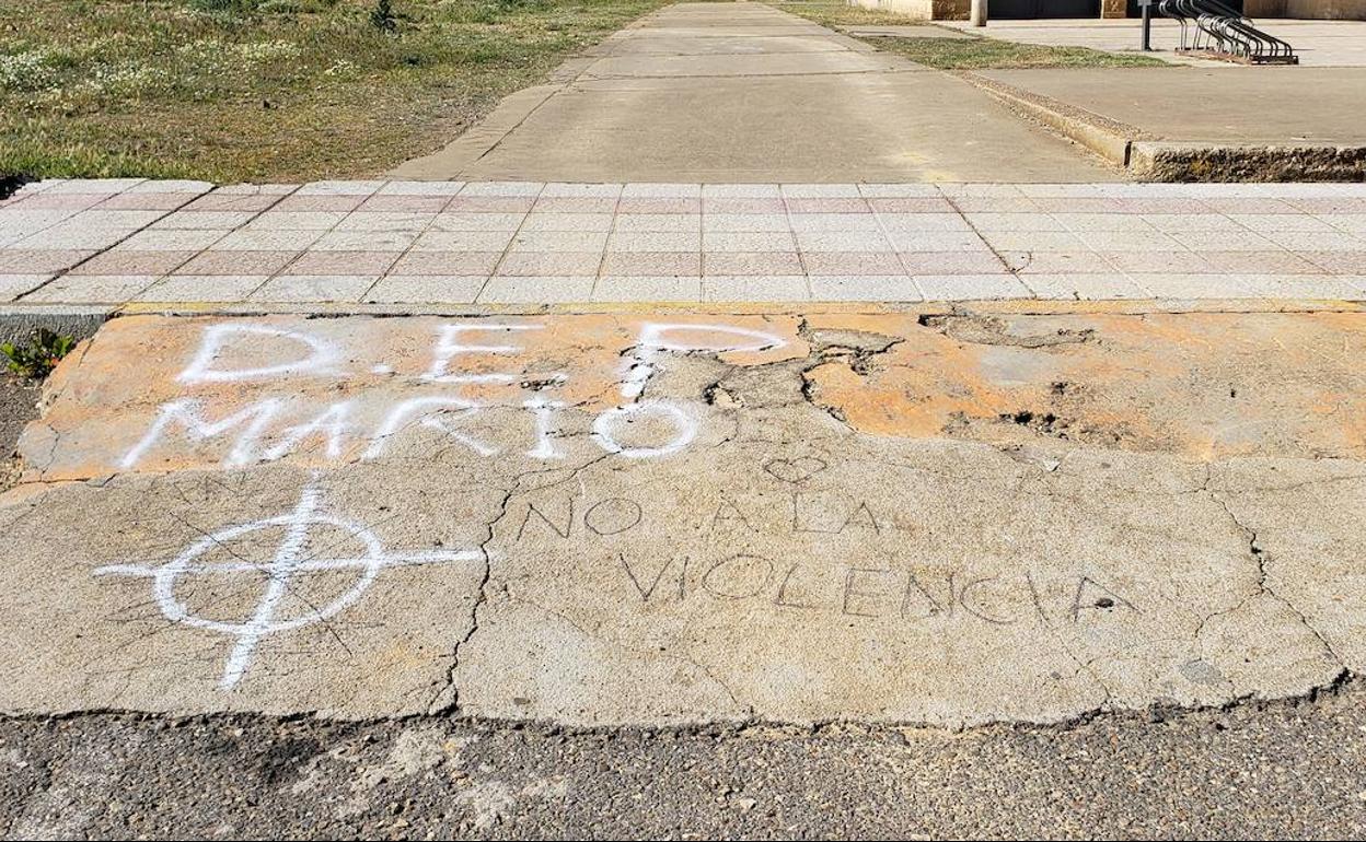 Imagen de la zona donde comenzó la agrresión. 