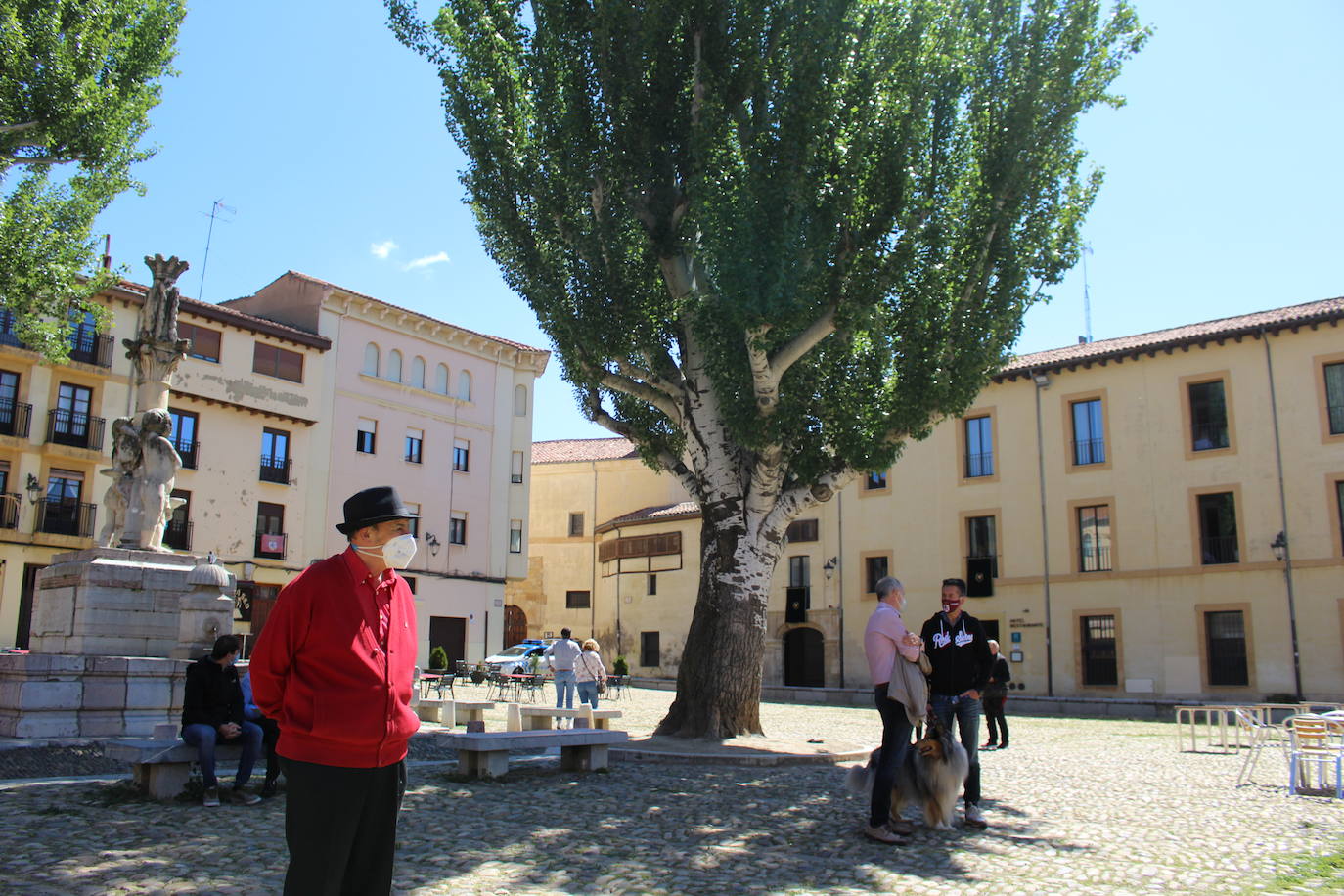 El autor Pedro Gómez García relata en su primera obra «800 años de historia» de la emblemática plaza leonesa.