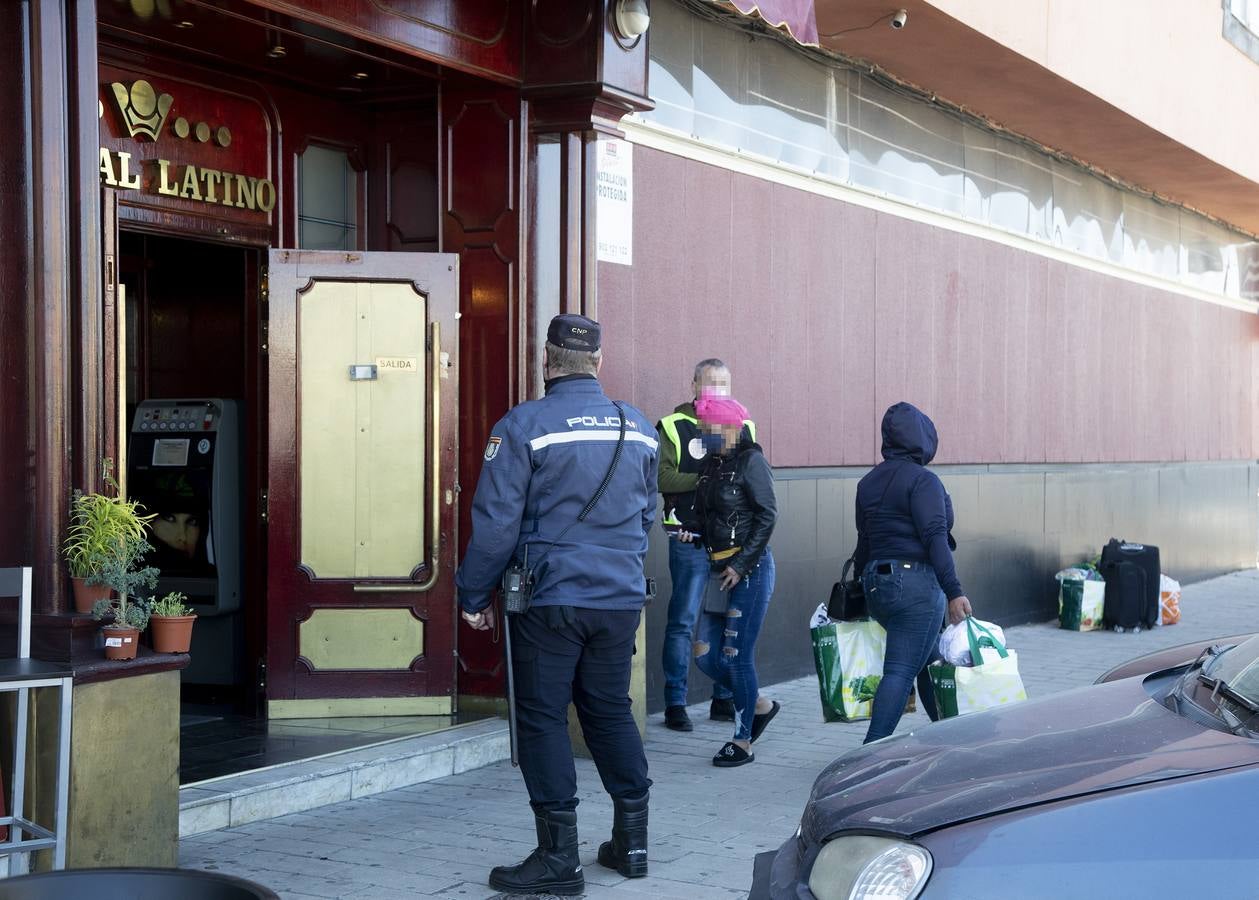 Fotos: Redada en Valladolid contra el tráfico de drogas y la prostitución