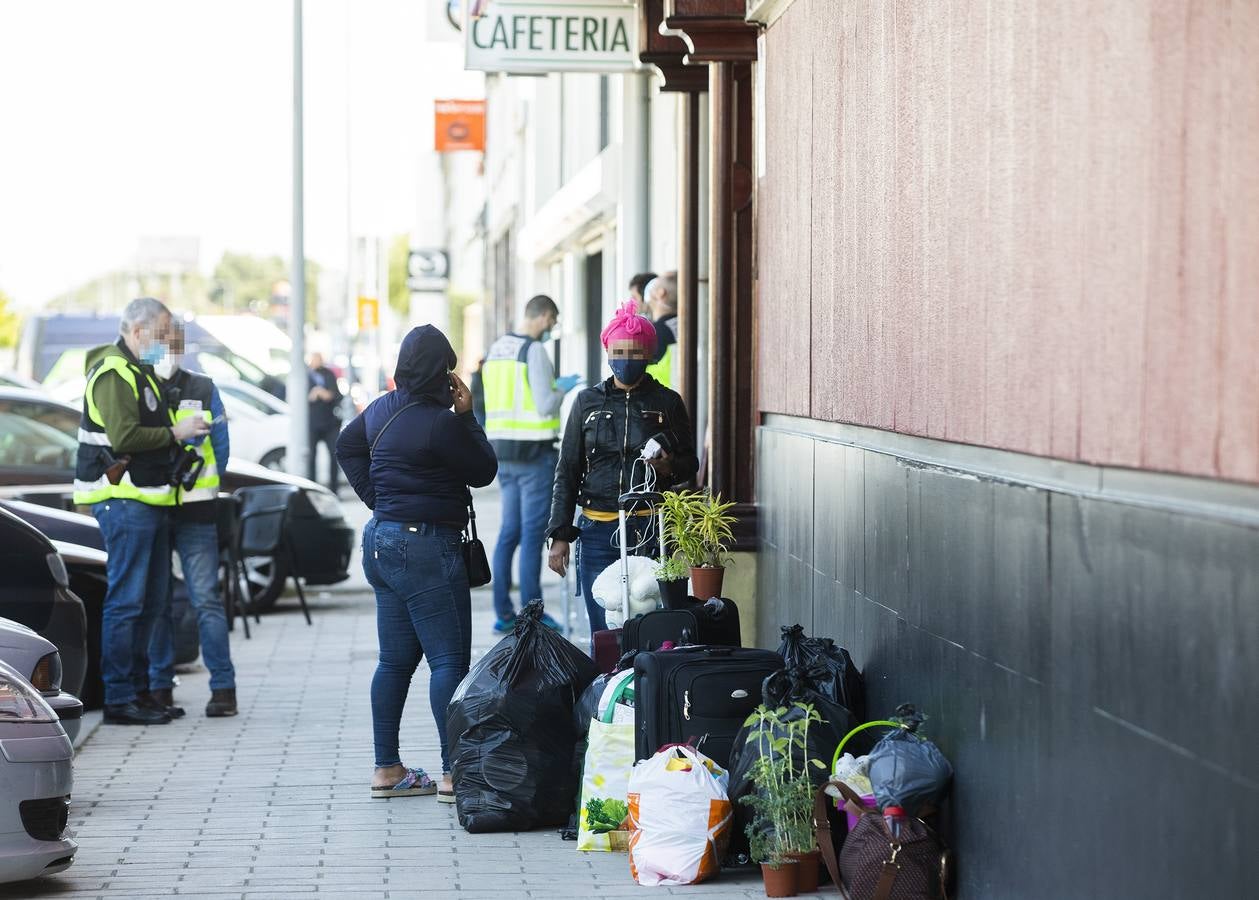 Fotos: Redada en Valladolid contra el tráfico de drogas y la prostitución