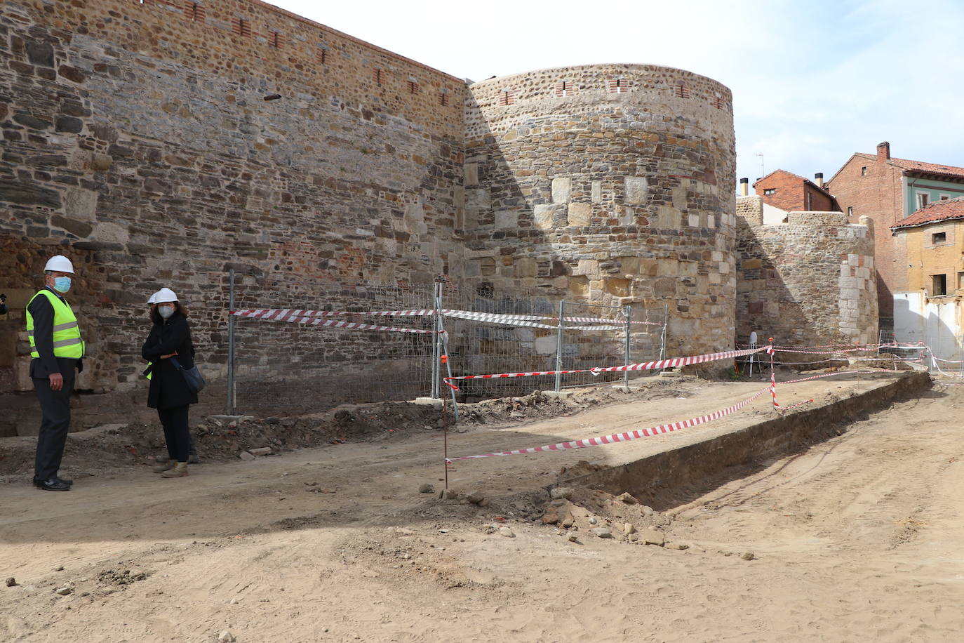 La zona arqueológica de la Era del Moro dotará a la capital de nuevos lienzos de su muralla que será puesta en valor.