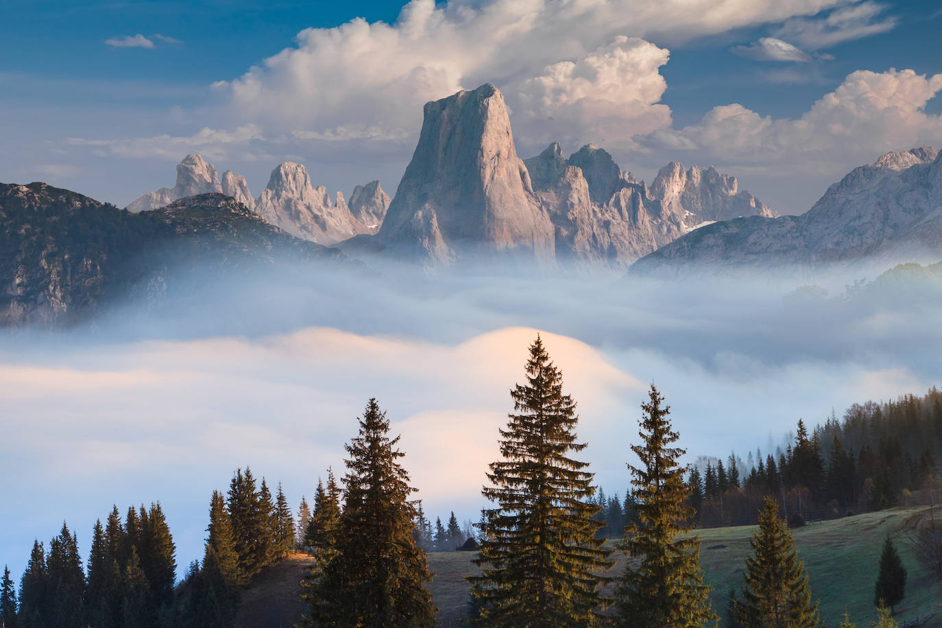 Fotos: El monumental espectáculo de la naturaleza en los Picos de Europa