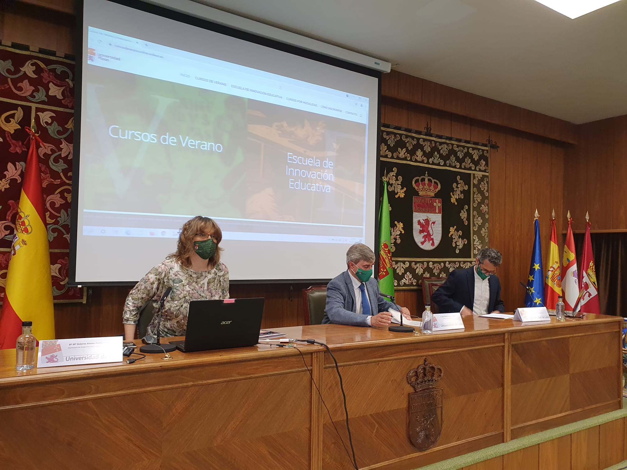 Presentación de los cursos de verano de la ULE