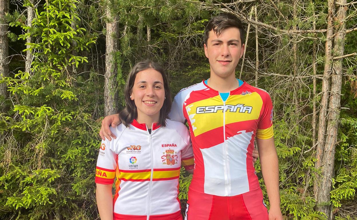 Nuria Requejo e Iván Sabugo.