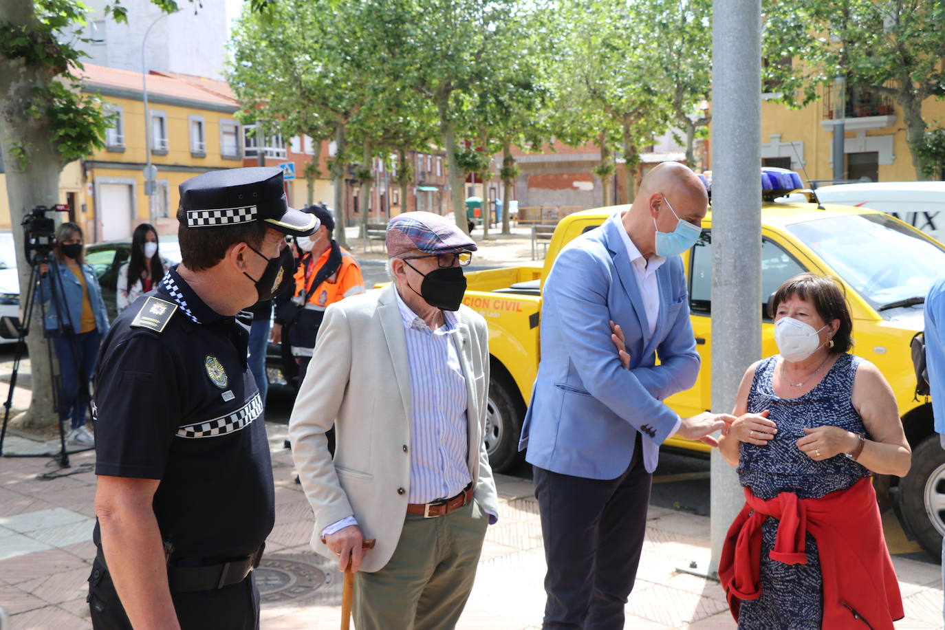 El puesto de información al peregrino de Puentecastro recupera su actividad con el objetivo de recuperar sus cifras de antes de la pandemia.