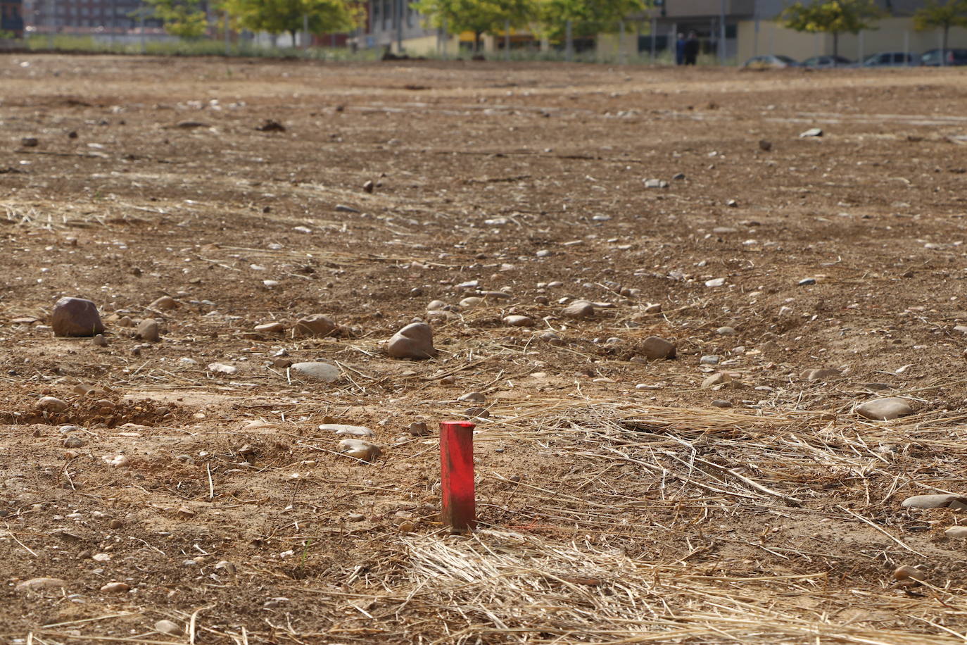 La parcela de La Palomera ha comenzado a presenciar las primeras obras para la construcción de esta instalación, que está prevista que esté lista en 2023.