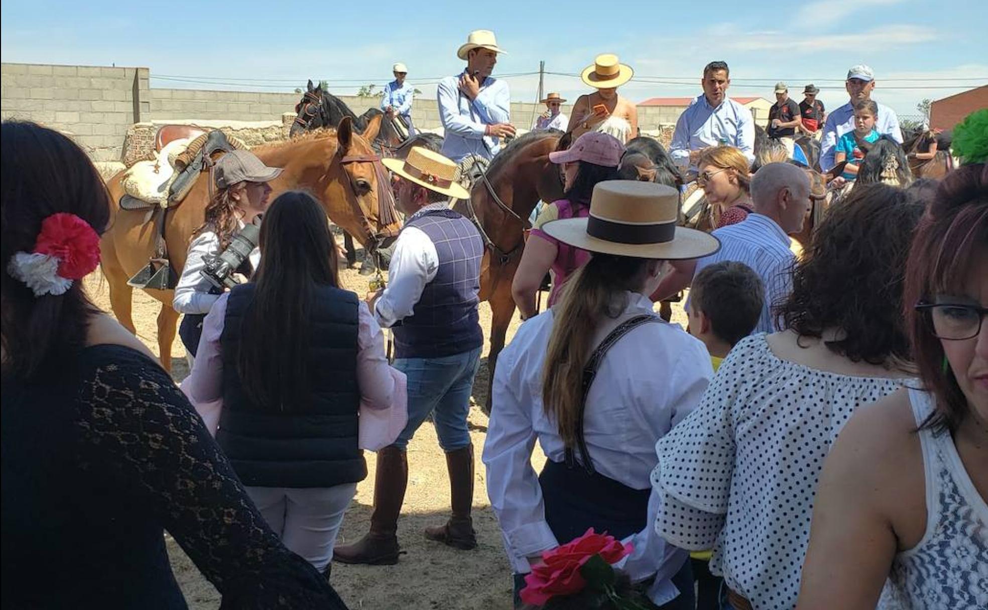 Celebración de la romería.