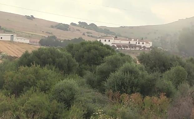 Vista exterior de la finca de Cantora.