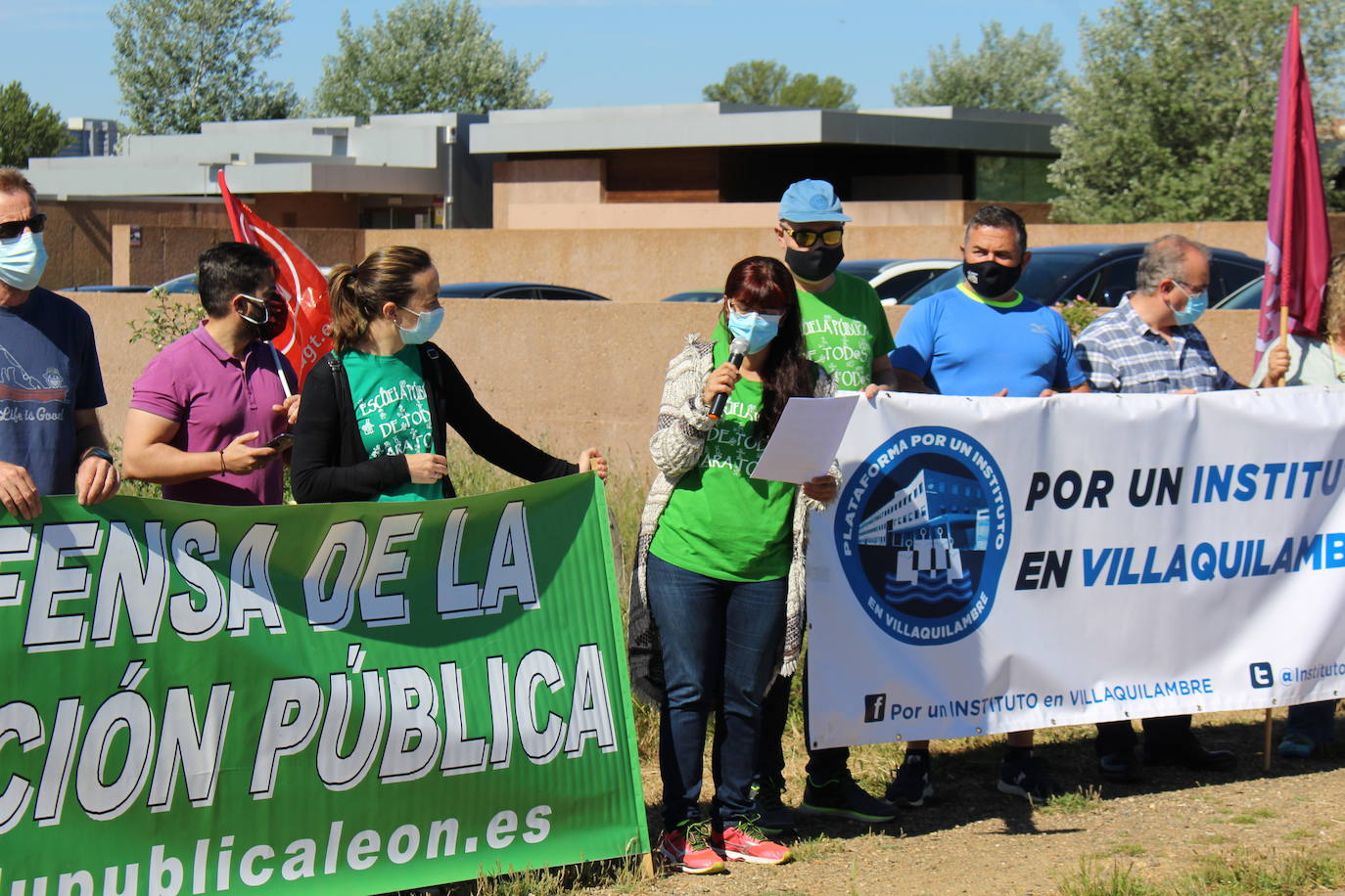 Villaquilambre reclama un nuevo instituto y un centro de salud frente a las parcelas destinadas a su ubicación.