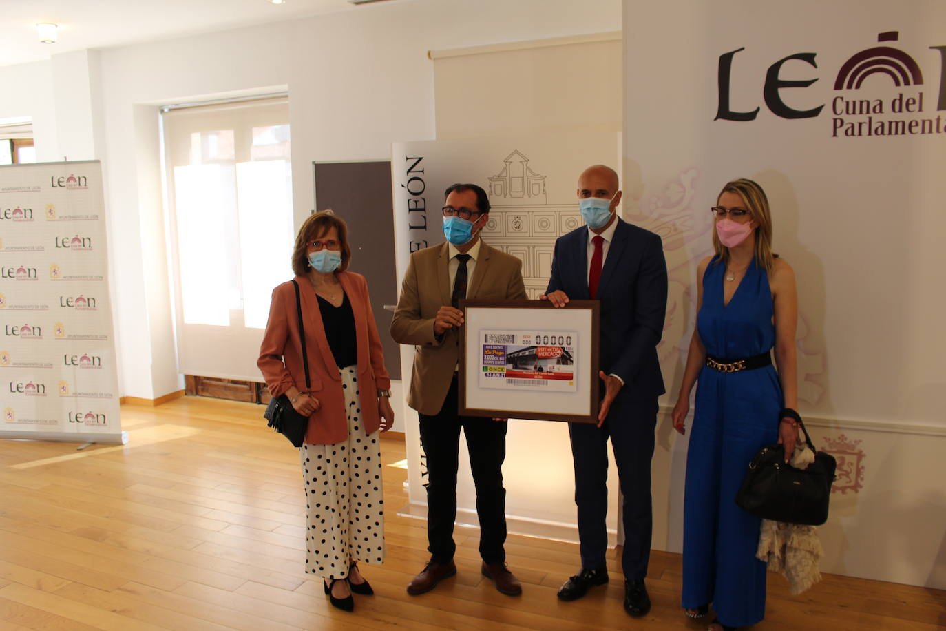 El mercado leonés será la imagen del cupón de la Once del próximo lunes 14 de junio.