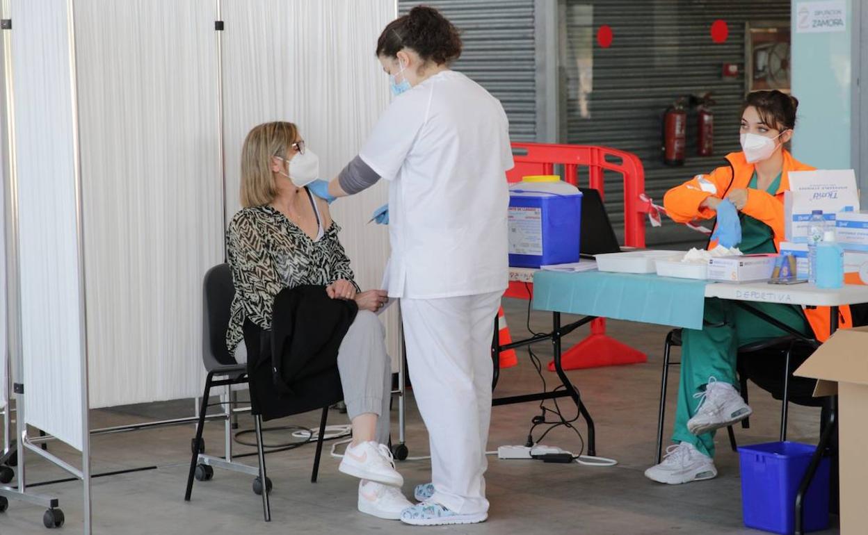 Jornada de vacunación en Zamora.