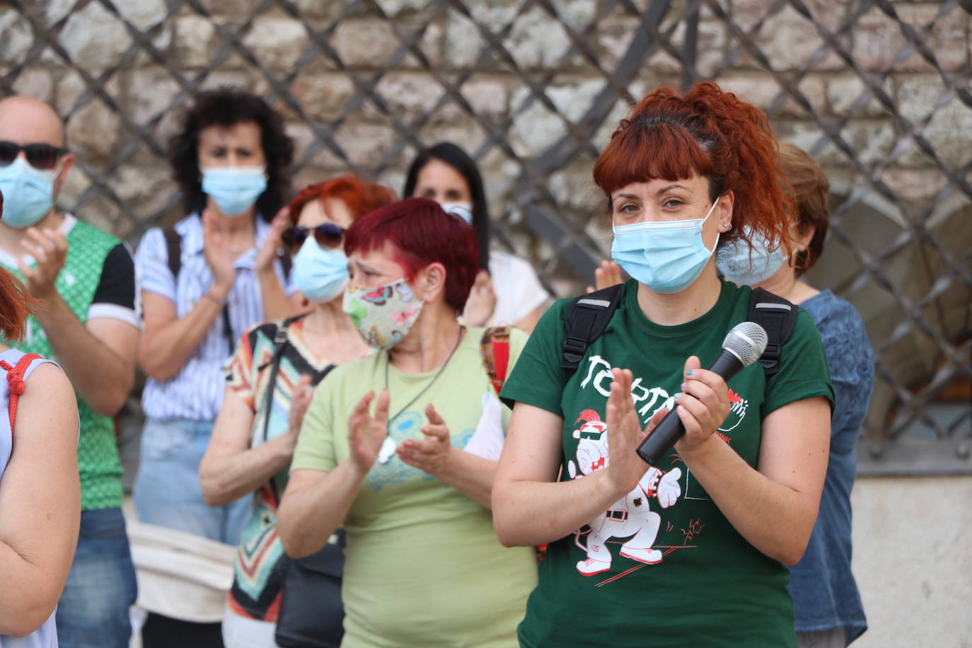 El Movimiento Feminista de Léon encabeza las demandas de un «aborto libre, seguro y gratuito».