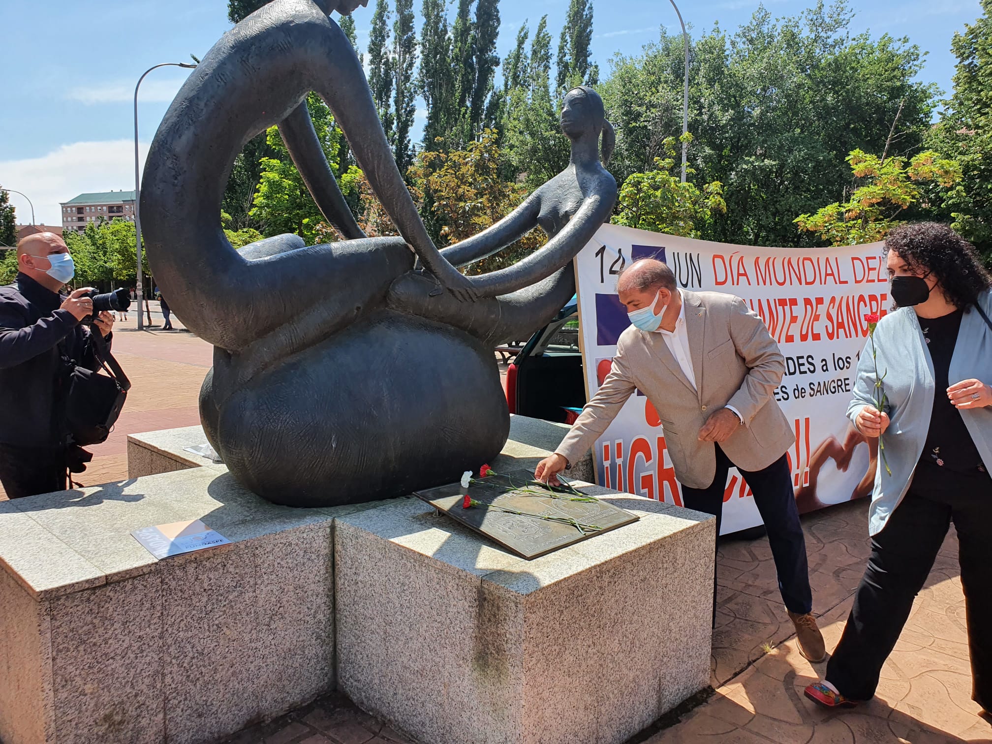 Homenaje a los donantes con motivo del Día Mundial del Donante de Sangre