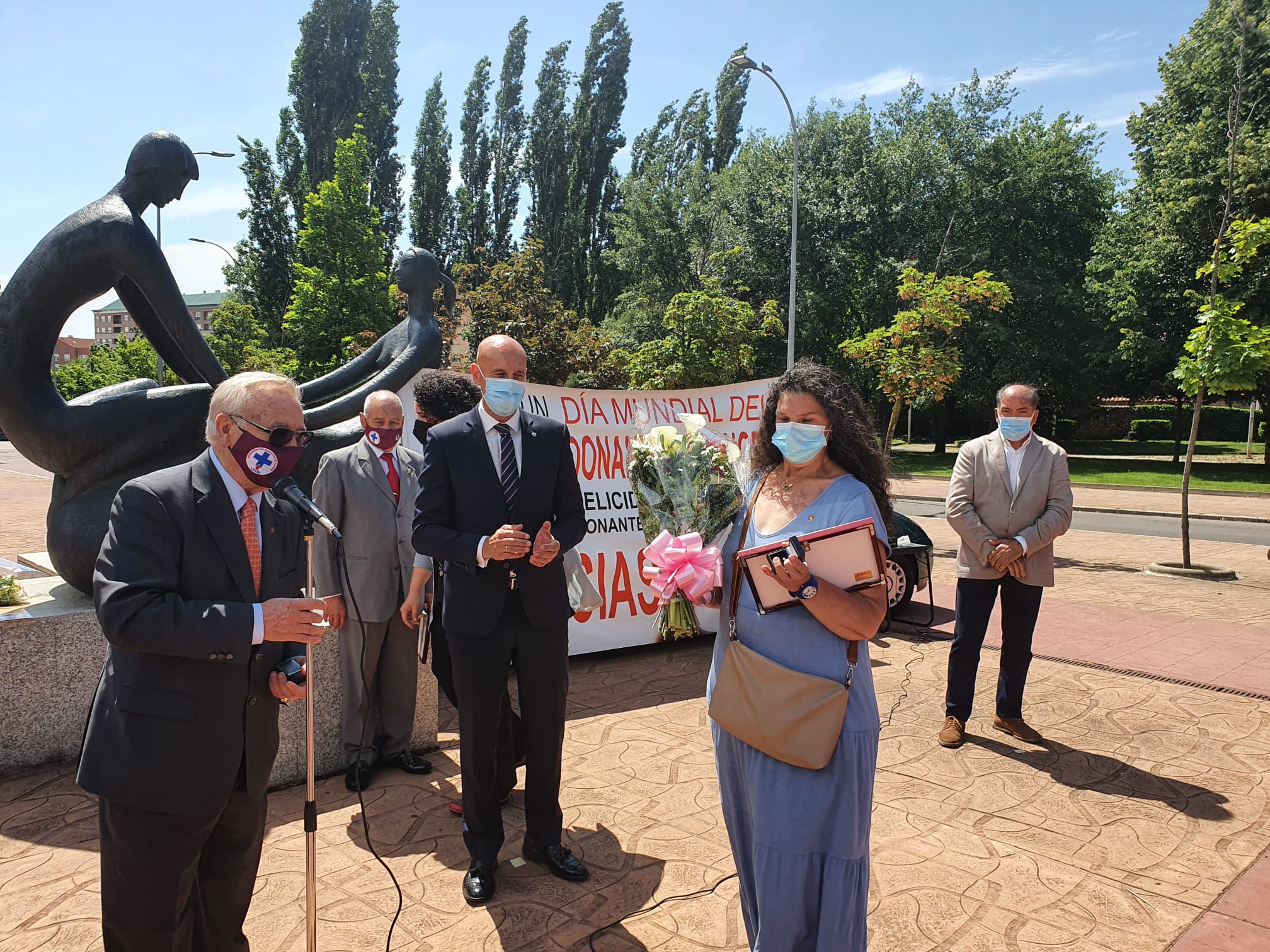 Homenaje a los donantes con motivo del Día Mundial del Donante de Sangre
