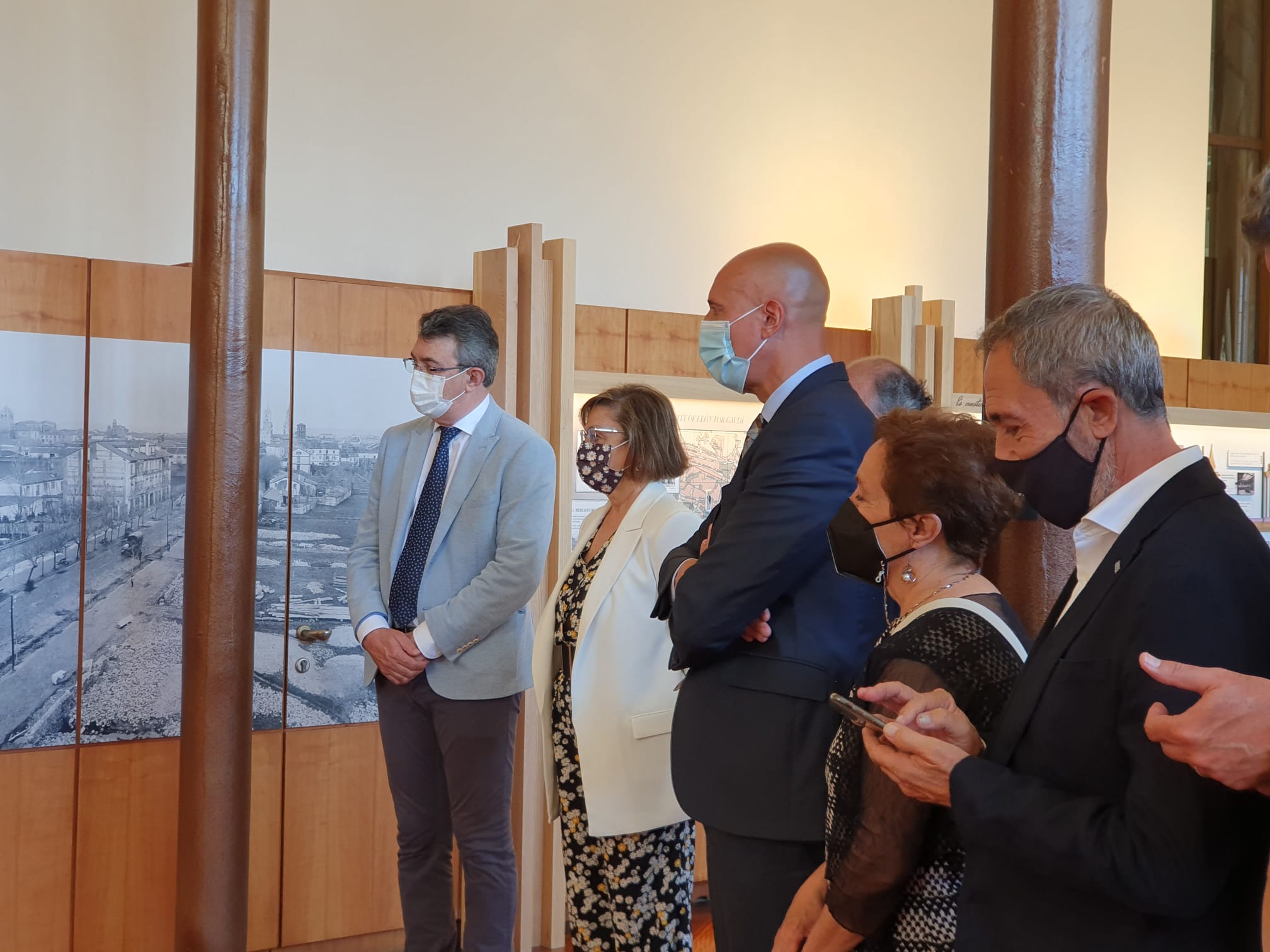 Inauguración de los nuevos espacios expositivos del Museo Casa Botines Gaudí.