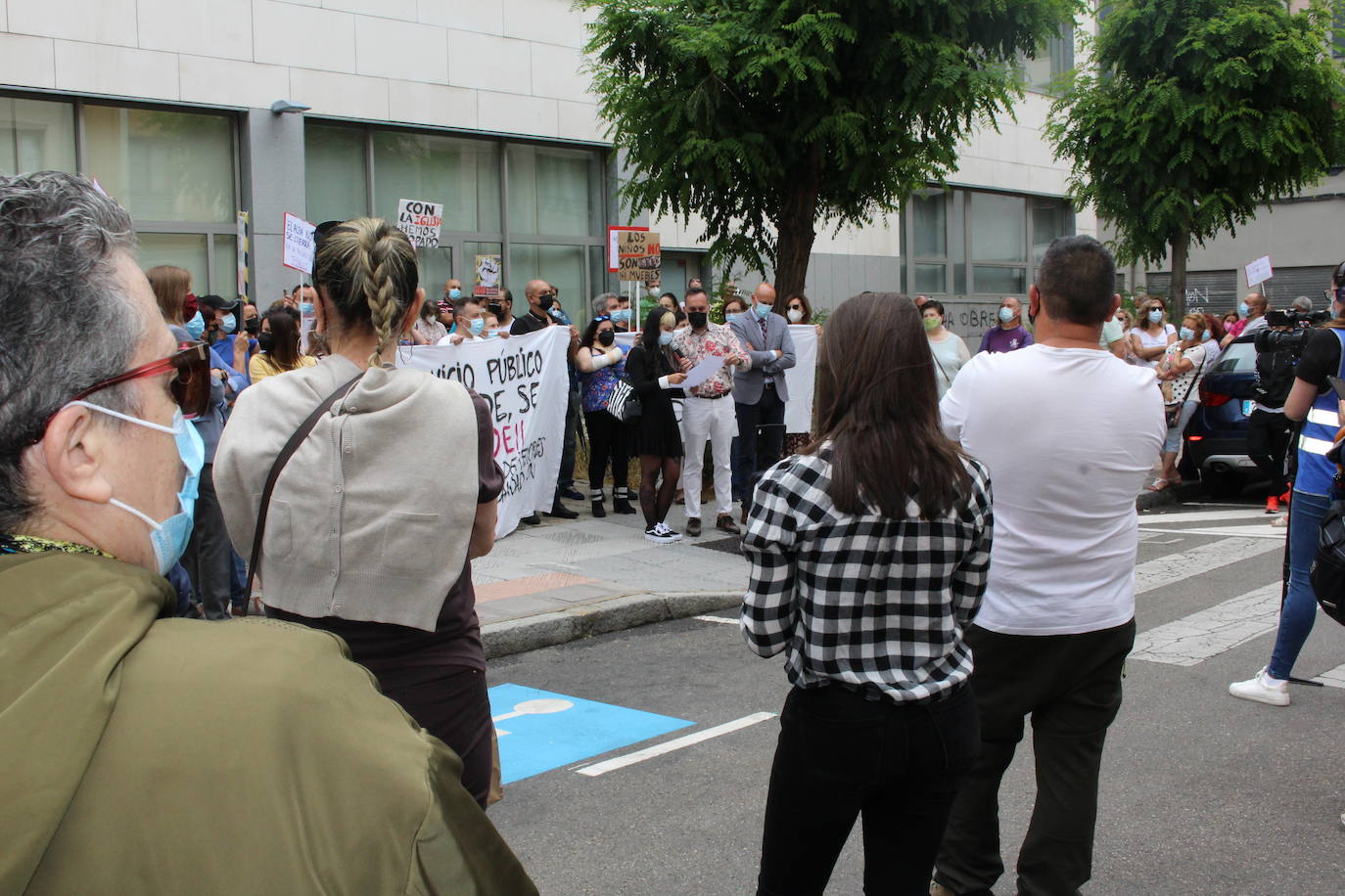 Fotos: Concentración contra el cierre de &#039;El Alba&#039;